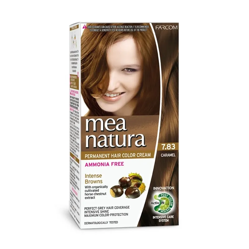 Безамонячна боя за коса с екстракти от био продукти Mea Natura 120ml — снимка 9