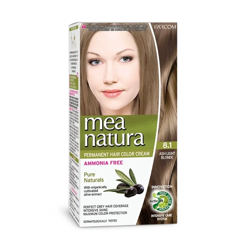 Безамонячна боя за коса с екстракти от био продукти Mea Natura 120ml — снимка 5
