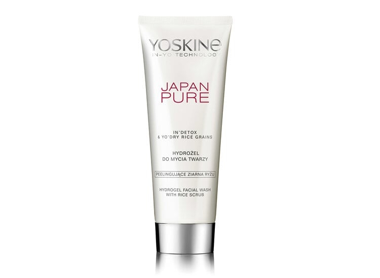 Yoskine Japan Pure Hydrogel Facial Wash With Rice Scrub 150ml