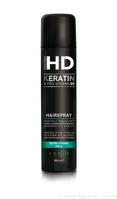 Лак за коса супер силна фиксация Farcom HD Hairspray Εxtra Strong Hold 300ml — 2