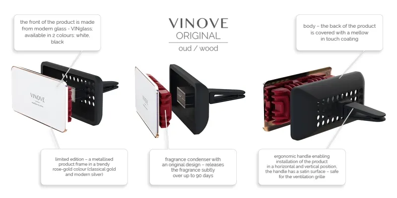 Ароматизатор за кола Vinove WOOD WARSAW OUD — 2
