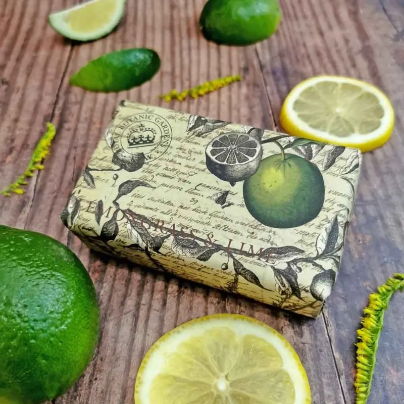 The English Soap Company Lemongrass and Lime Soap 240g