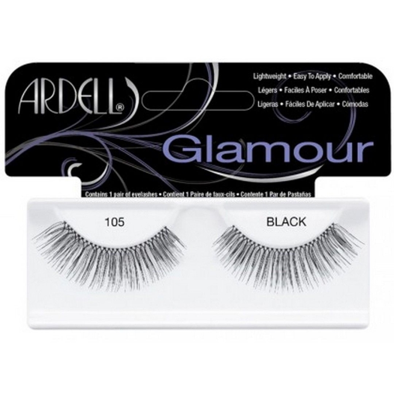 Ardell Glamour 105 Black False Lashes