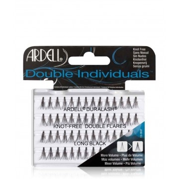 Ardell Duralash Double Individuals Knot-Free Long Black False Lashes