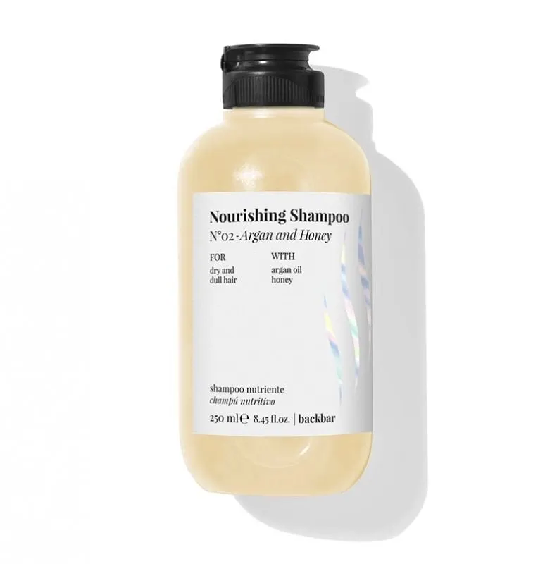Хидратиращ шампоан с Арган и Мед Farmavita Back Bar Nourishing Shampoo N2 — 3