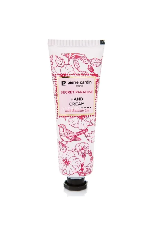 Крем за ръце и нокти с масло от Баобаб Pierre Cardin Secret Paradise Hand Cream 75ml