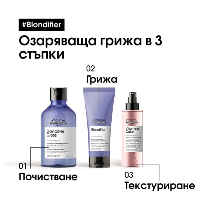 Loreal Professionnel Serie Expert Blondifier Conditioner 200ml — 4