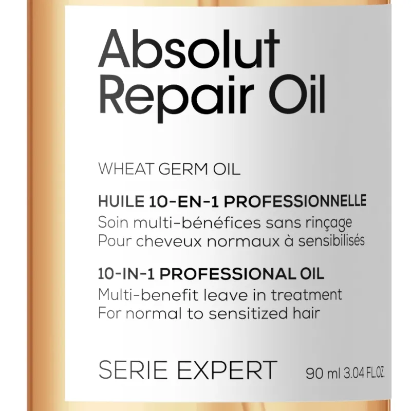 10-в-1 Професионално мултифункционално олио Loreal Professionnel Serie Expert Absolut Repair 10 In 1 Perfecting Multipurpose