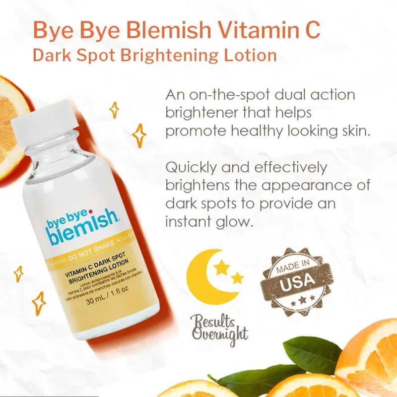 Bye Bye Blemish Vitamin C Dark Spot Brightening Lotion 29.5ml — 3