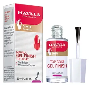 MAVALA GEL FINISH TOP COAT 10ml