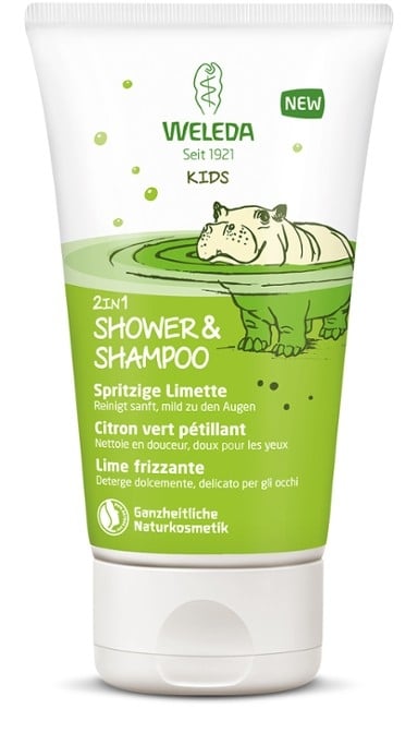 Weleda 2in1 Shhower & Shampoo for kids with lemon 150ml