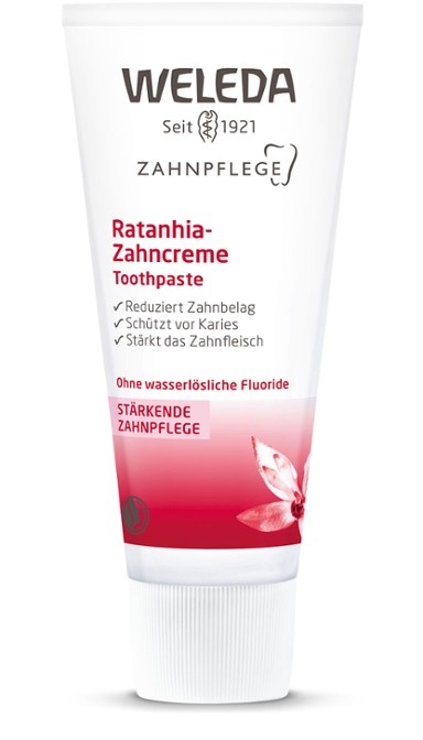 Weleda Toothpaste with Rathania 75ml