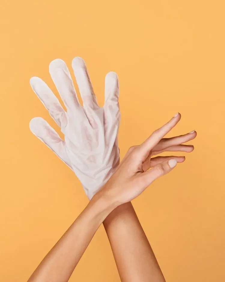 Iroha Repairing Gloves Mask for Hands - Peach — 7