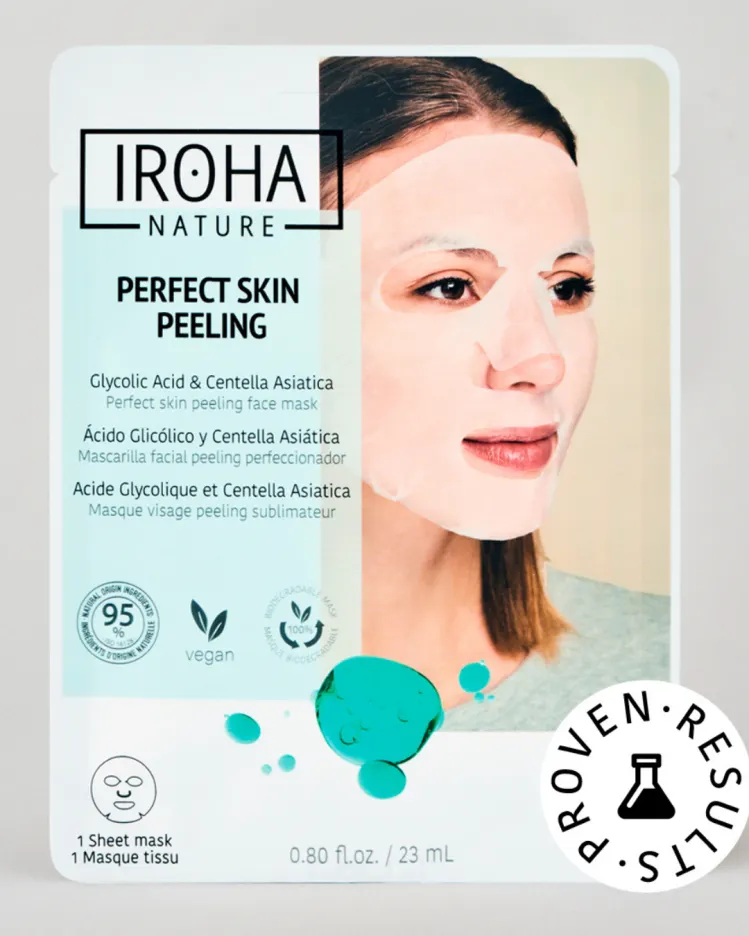 Iroha Perfect Skin Peeling Face Mask with Glycolic Acid — 3
