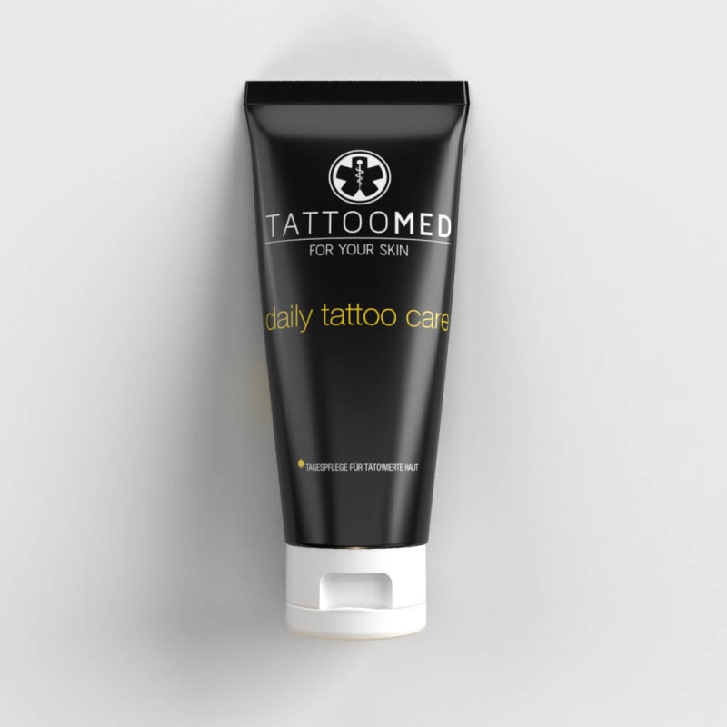 Ежедневна грижа за татуировки със слънцезащита TattooMed Daily Tattoo Care 100ml — снимка 5