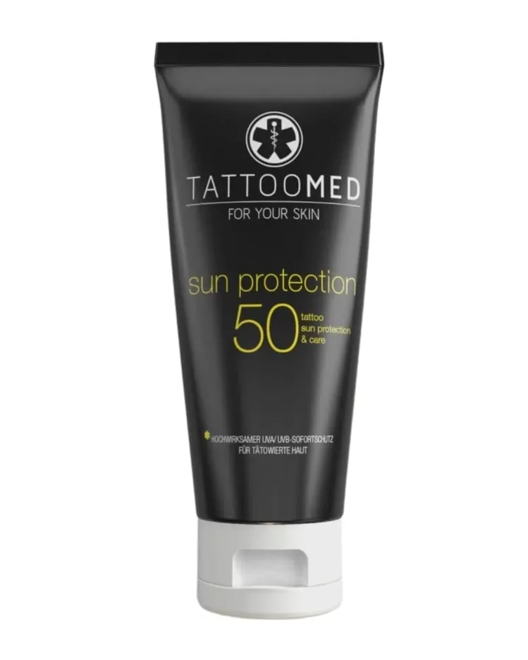 Слънцезащита за татуировки TattooMed Sun Protection SPF50 100ml