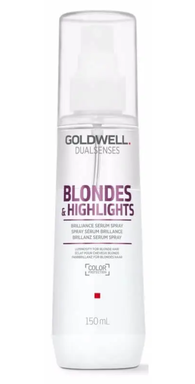 Goldwell Dualsenses Blonde and Highlights Anti-Yellow Serum Spray 150ml — 2