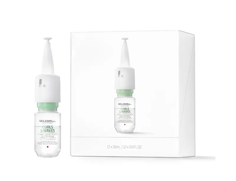 Хидратиращи ампули за къдрава и чуплива коса Goldwell Dualsenses Curls & Waves Hydrating Serum 12x18ml — 2
