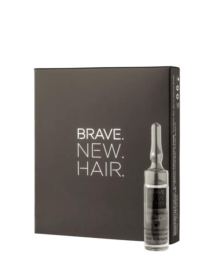 Дълбоко възстановяващи сладки ампули за коса BRAVE NEW HAIR Sweet Ampoules 6x10ml — снимка 2