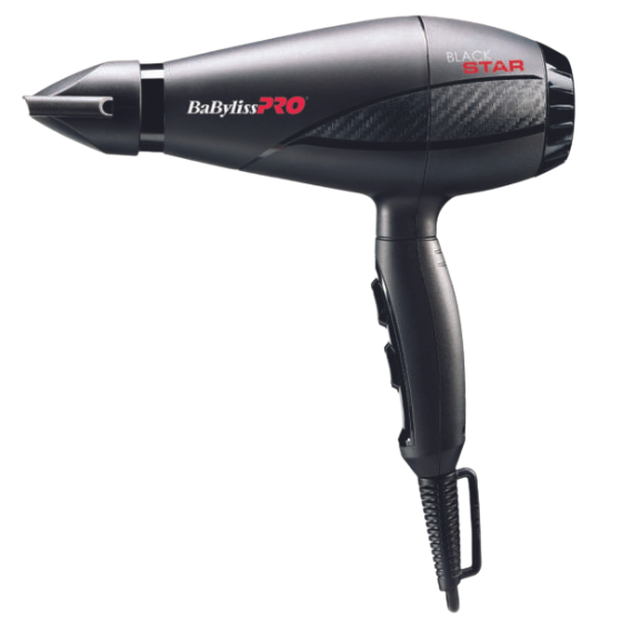 BabyLiss Pro Black Star Ionic Hair Dryer 2200W BAB6250IE