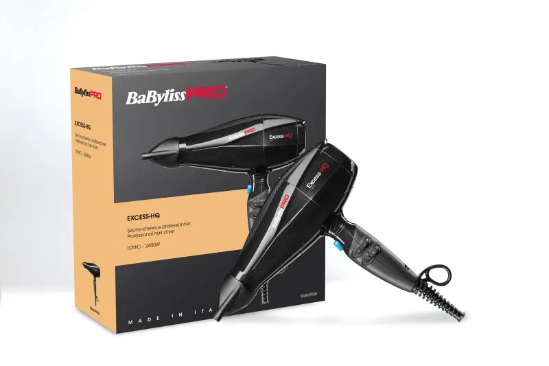 Ултра мощен сешоар BabyLiss Pro Excess HQ Ionic Hair Dryer 2600W BAB6990IE — снимка 4