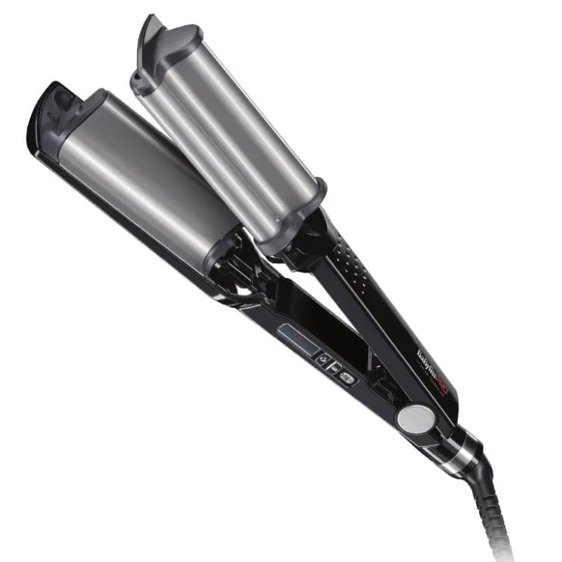 BabyLiss Pro HI-DEF Waver Titanium - Tourmaline Ionic - Instant Heat Recovery BAB2469TTE