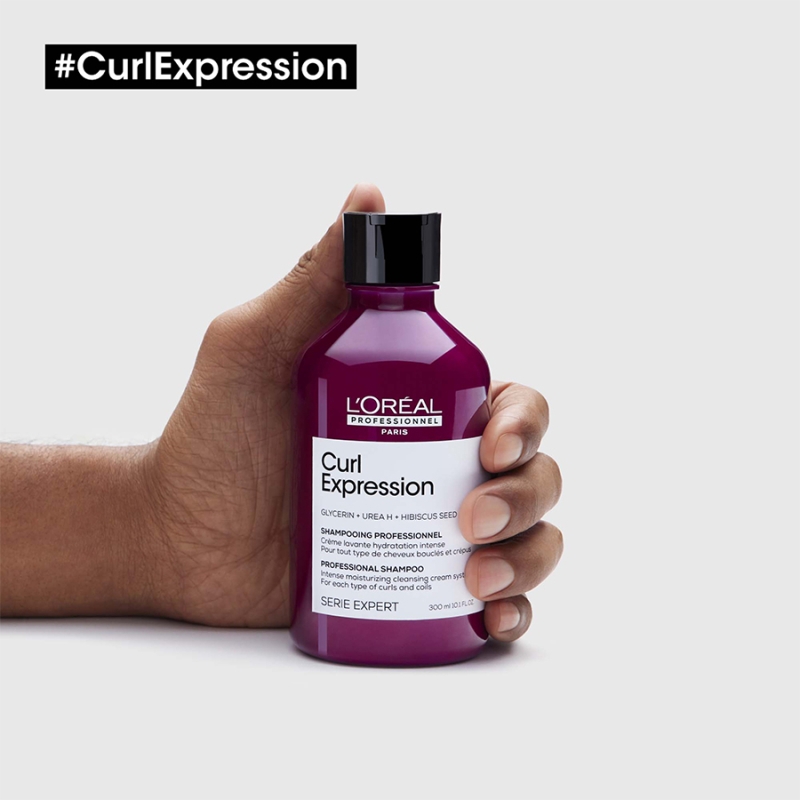 Интензивно подхранващ крем-шампоан за къдрава коса Loreal Professionnel Curl Expression Moisturising & Hydrating Shampoo For