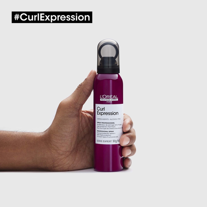 Спрей за ускоряване на изсушаването Loreal Professionnel Curl Expression Drying Accelerator 150ml — снимка 3