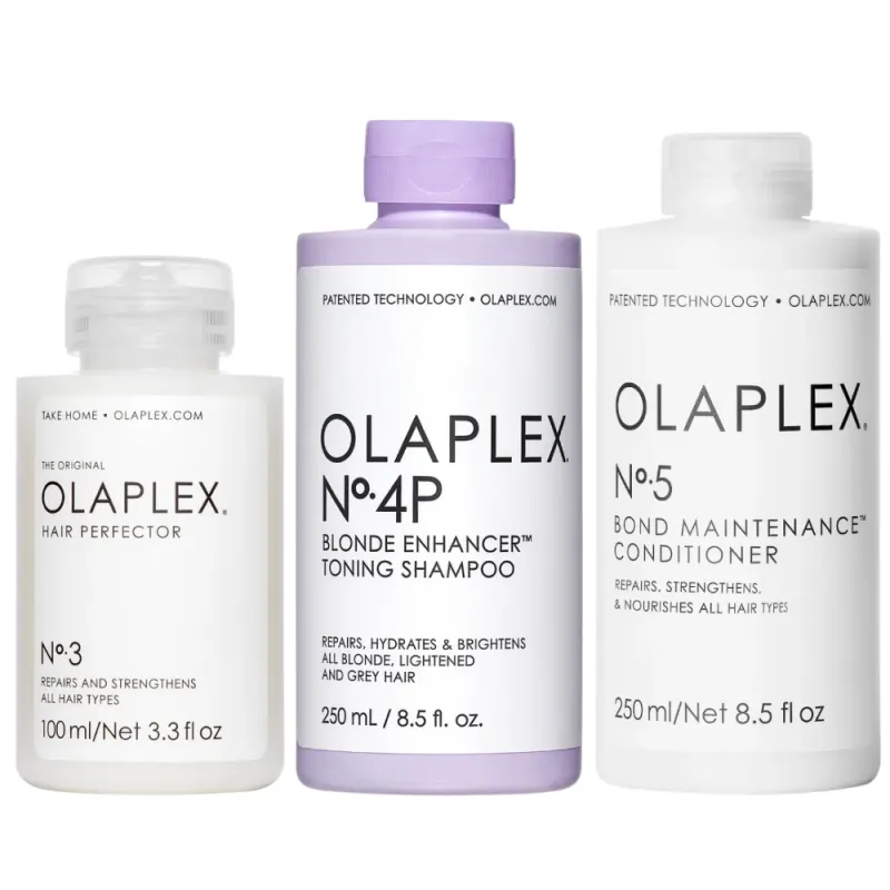Olaplex Blonde Enchancer Set - No.3, No.4P, No5