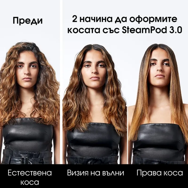 Професионална преса за коса с пара Loreal Professionnel Professional Styler SteamPod 3.0 — 7
