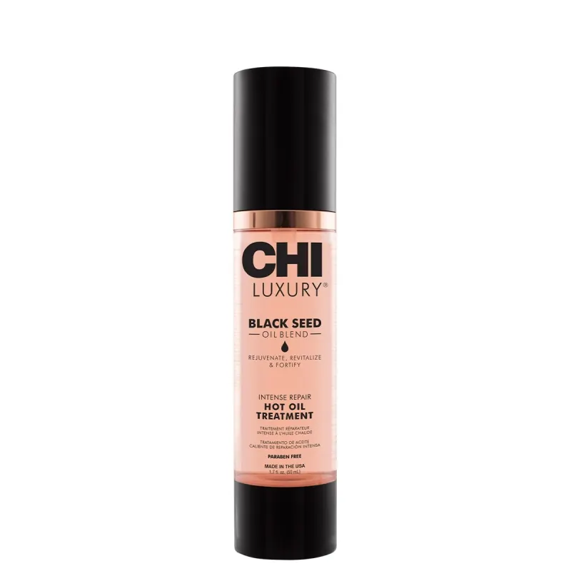 Интензивна Терапия за сухи и изтощени Коси CHI Luxury Black Seed Oil Blend Intense Repair Hot Oil Treatment 50ml