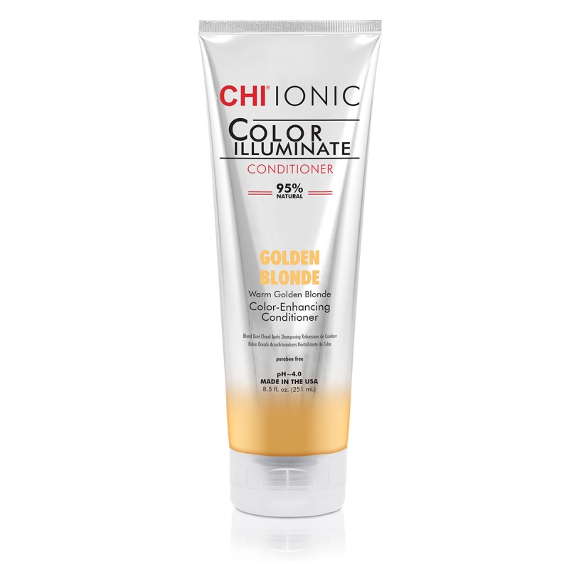 Оцветяващ балсам CHI Color Illuminate Conditioner Gold Blonde 251ml — снимка 2