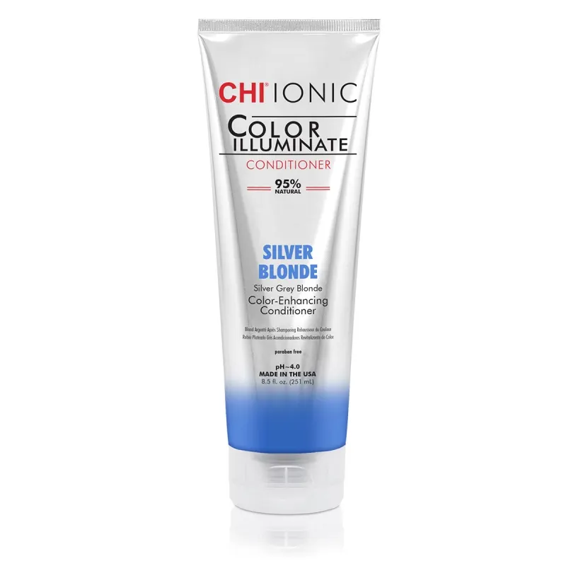 Оцветяващ балсам CHI Color Illuminate Conditioner Silver Blonde 251ml — снимка 2