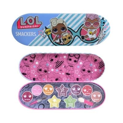 Children’s lip gloss set in a metal tin Markwins LOL Surprise! Smackers 1482222