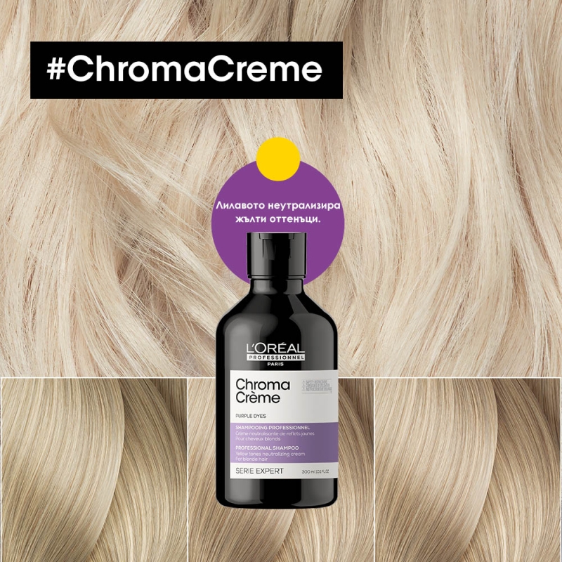 Loreal Professionnel Chroma Crème Blue Shampoo 300ml — 3