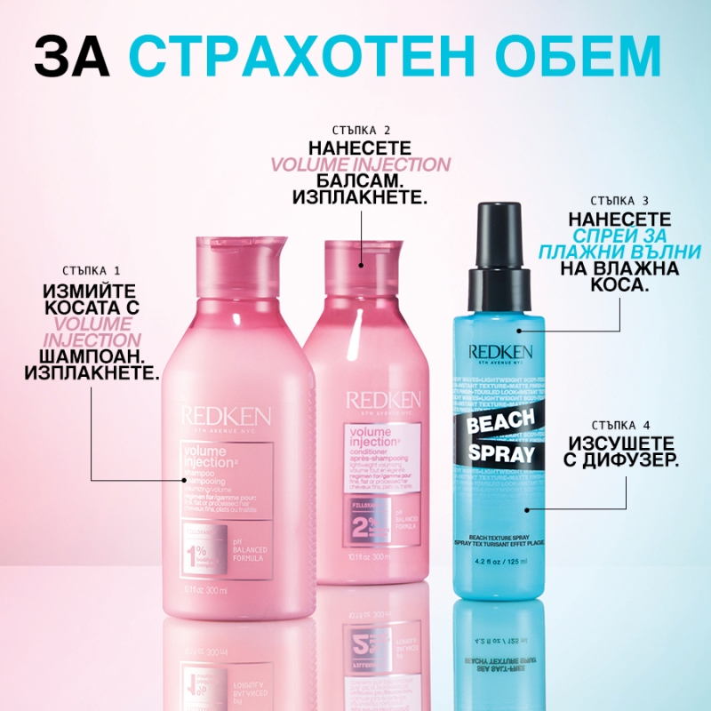 Redken Beach Sppray Beachy Texture Spray 125ml — 2