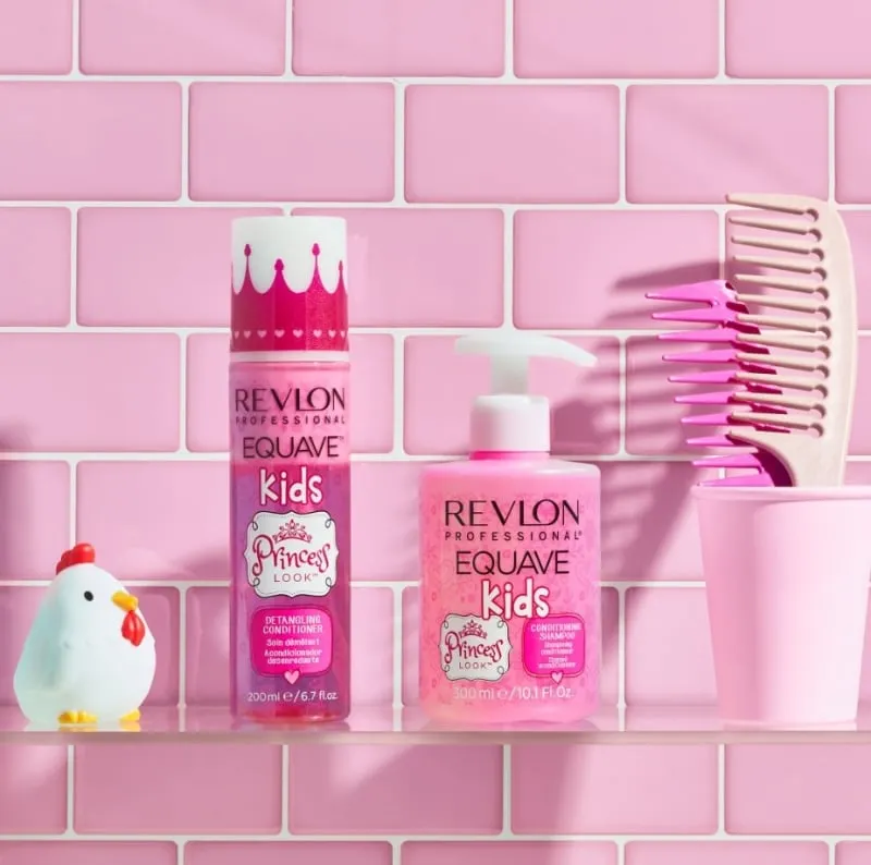 Детски сет за лесно разресване Revlon Professional Equave Kids Princess Look Conditionig Shampoo 300ml + Conditioner 200ml —