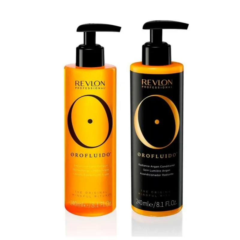 Orofluido Radiance Argan Shampoo + Conditioner Set