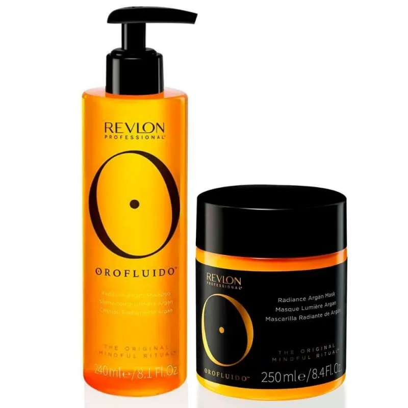Orofluido Radiance Argan Shampoo + Mask Set