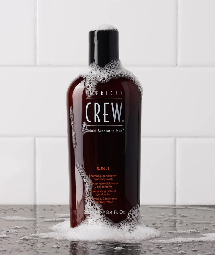 3in1 Шампон, балсам и душ гел за мъже American Crew 3in1 Shampoo, Conditioner and Body Wash 450ml — снимка 2