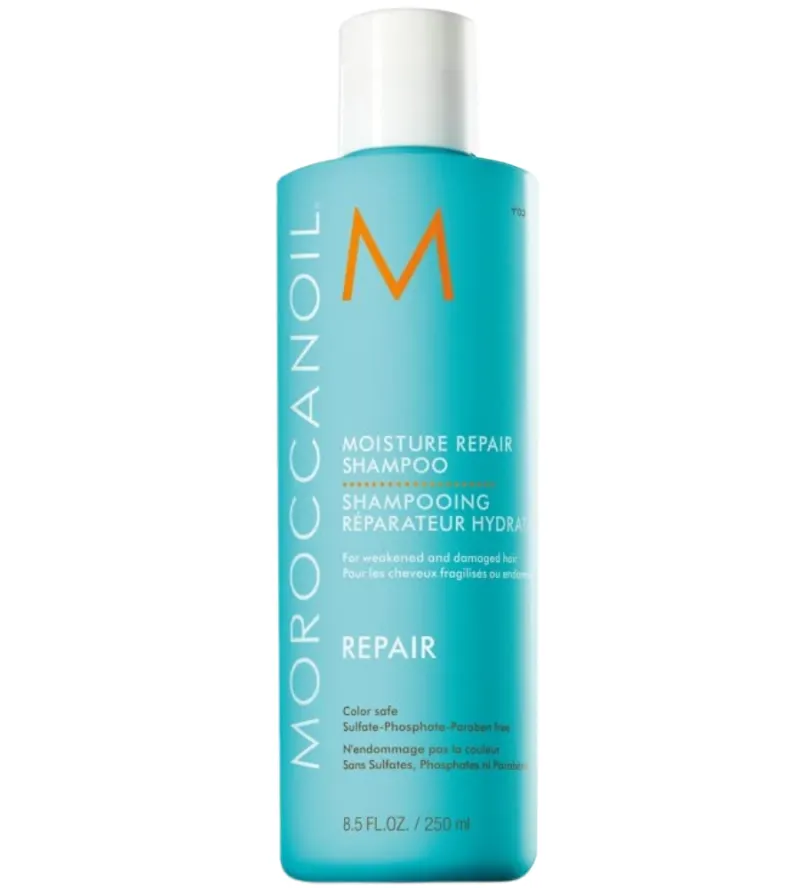 Възстановяваща терапия Moroccanoil Moisture Repair Shampoo + Mask+ Treatment — снимка 2