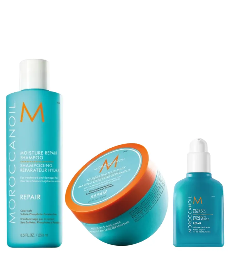 Moroccanoil Moisture Repair Shampoo + Mask+ Treatment