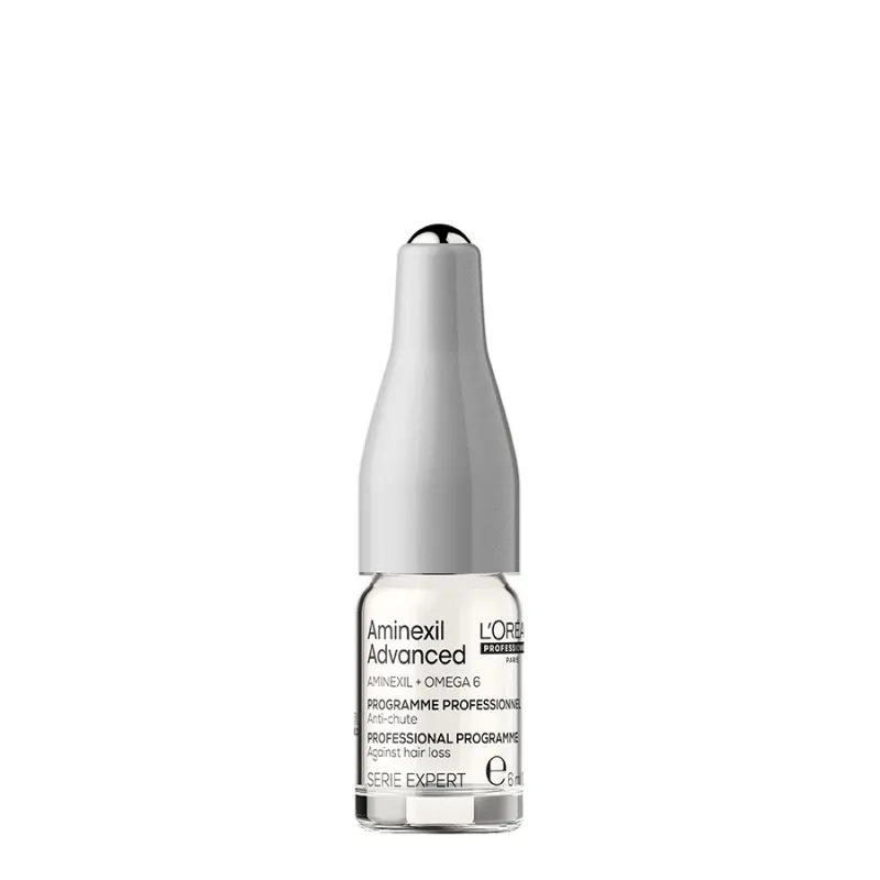 Ампули против косопад Loreal Professionnel Aminexil Advanced Anti-Thinning Tratment 42x6ml — снимка 2