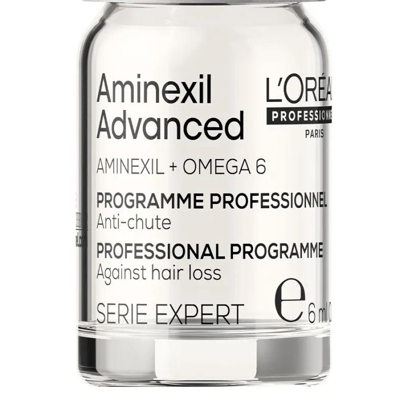 Ампули против косопад Loreal Professionnel Aminexil Advanced Anti-Thinning Tratment 42x6ml — снимка 4