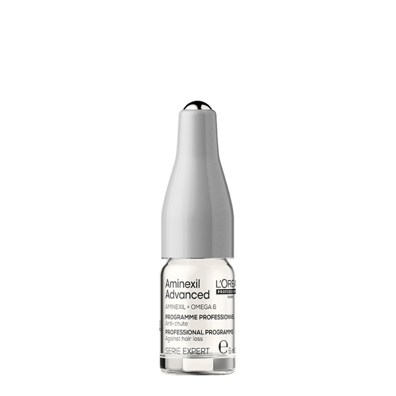 Ампули против косопад Loreal Professionnel Aminexil Advanced Anti-Thinning Tratment 10x6ml — снимка 2