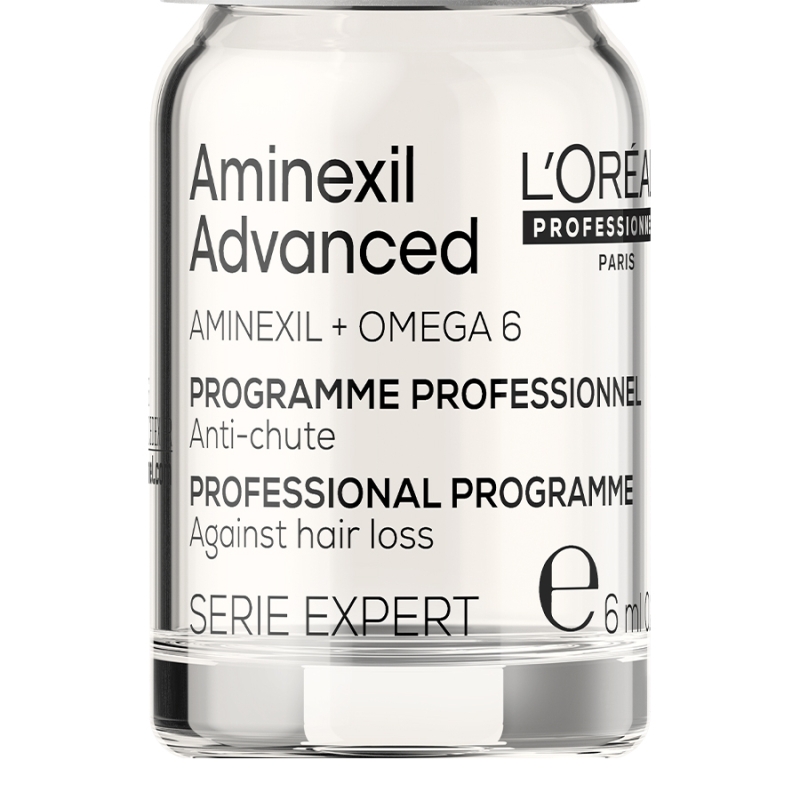 Ампули против косопад Loreal Professionnel Aminexil Advanced Anti-Thinning Tratment 10x6ml — снимка 5