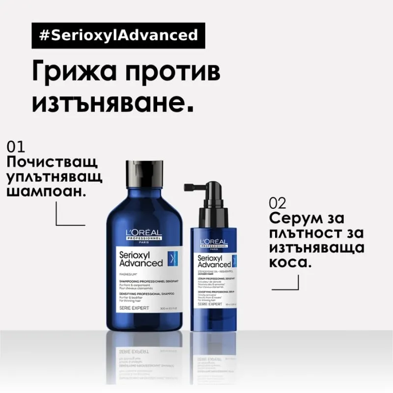 Loreal Professionnel Serioxyl Purifier Bodifier Shampoo 300ml — 7