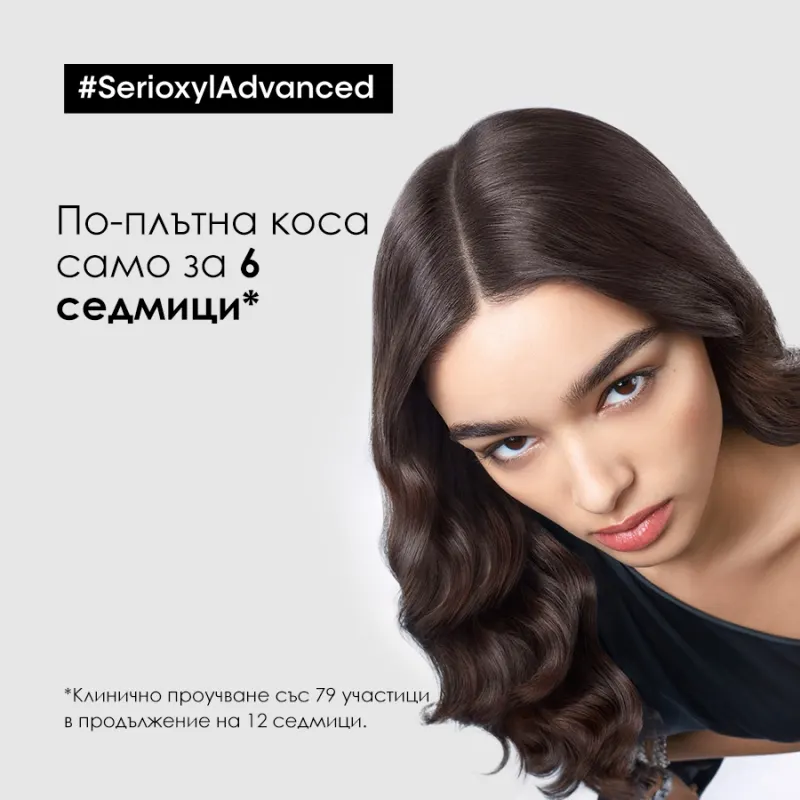 Серум против косопад, обогатен с 1,5% аминексил за видимо плътна и силна коса Loreal Professionnel Aminexil Advanced Anti-Hai