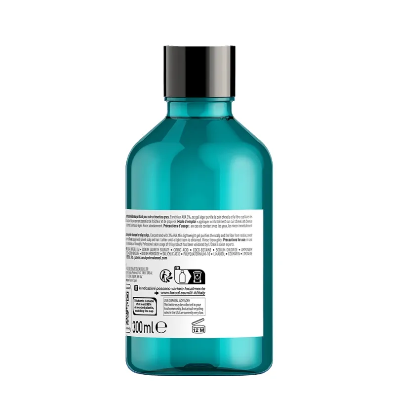 Loreal Professionnel Serie Expert Scalp Advanced Anti-Oiliness Dermo-Purifier Shampoo 300ml — 4