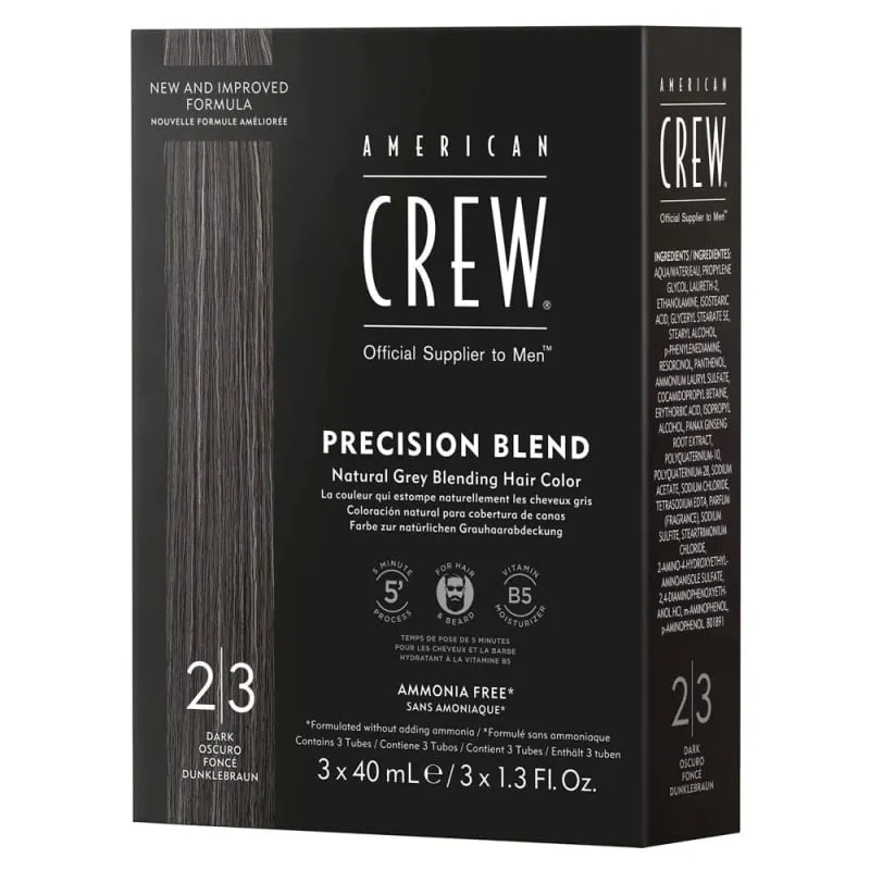 Боя за мъже American Crew Precision Blend 3X40ml — снимка 3